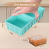 Silicone Freezer Tray for Soup Ice Cubes: 2-Cup Freezing Tray