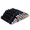 48 Colors Alcohol Oily Double Head Art Marker Pen Sketch