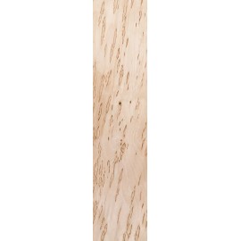 Karelian Birch wood veneer 5.5" x 33" raw no backing 1/42" thickness A+ grade