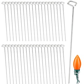 Metal Christmas Light Stakes Outdoor Light Stakes Yard Lawn Stake