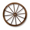 Shine Company 4952BT, 2 Pack, 32" Decorative Wagon Wheel Trellis,