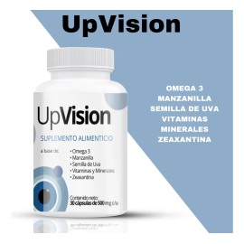 Up Vision 30 Cápsulas | Suplemento Mejora De Visión