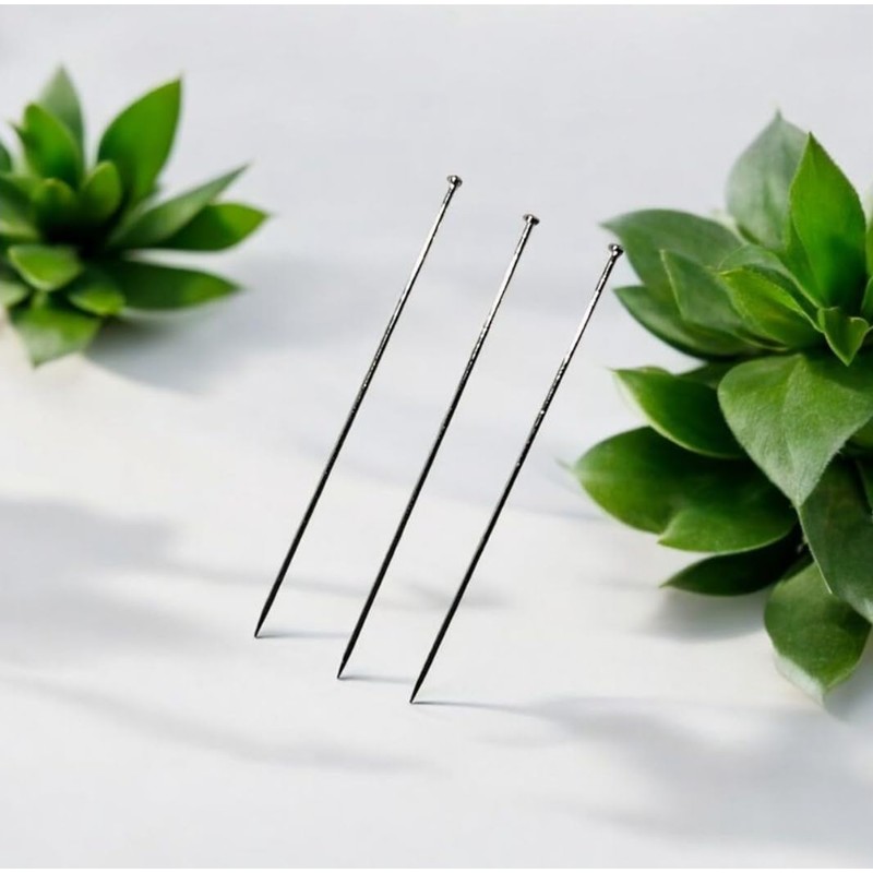 100g Ultra Fine Pins 0.5mm x 35mm with Plastic Case