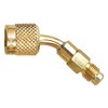 asada y19173 5/16 Female x 1/4 Male Quick Adapter 45 ° ° °