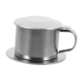 SHOWERORO Stainless Dripper Press Design for Easy Brewing Versatile Tool for Coffee Tea Capacity for Home Use