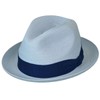 Bailey 1922 Craig Braided Fedora - Sky Blue/XXL