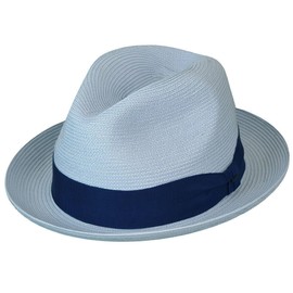 Bailey 1922 Craig Braided Fedora - Sky Blue/XXL