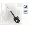 Leifheit 24060 Cucchiaio Spaghetti, Acciaio Inossidabile, Nero/Grigio Argento, 6.5 x