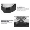 Stainless Steel Nonslip Double Pet Bowls Household Food Water Feeder
