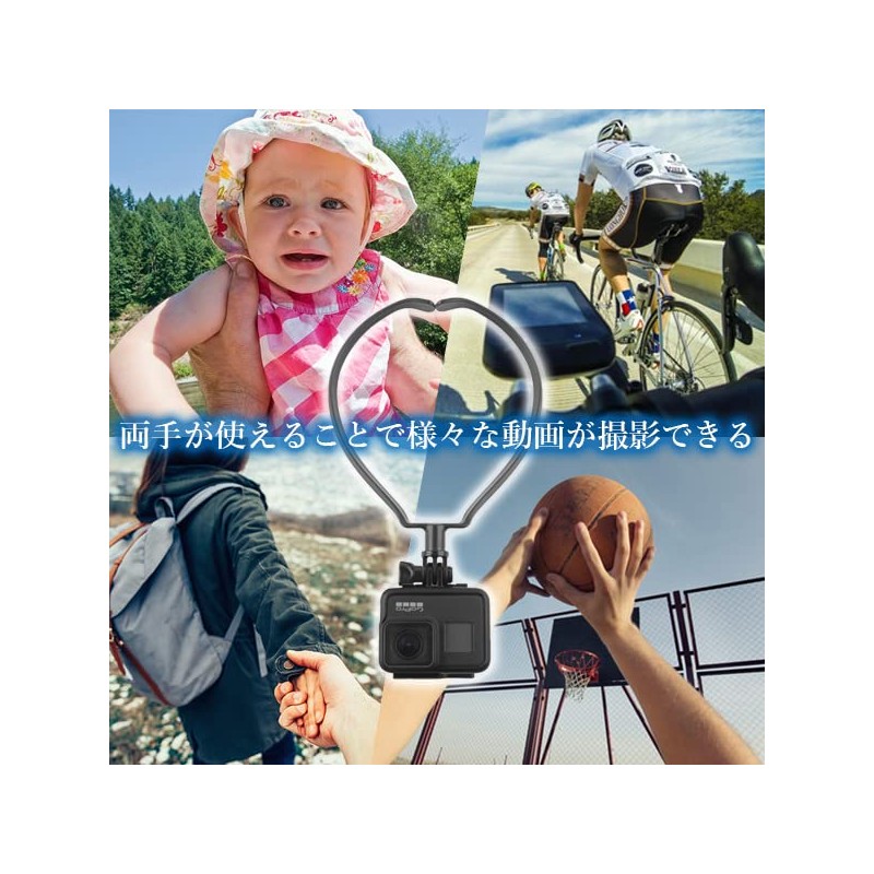 GoPro Neck Strap Accessories Smartphone Necklace Fishing Outdoor Neck Mount