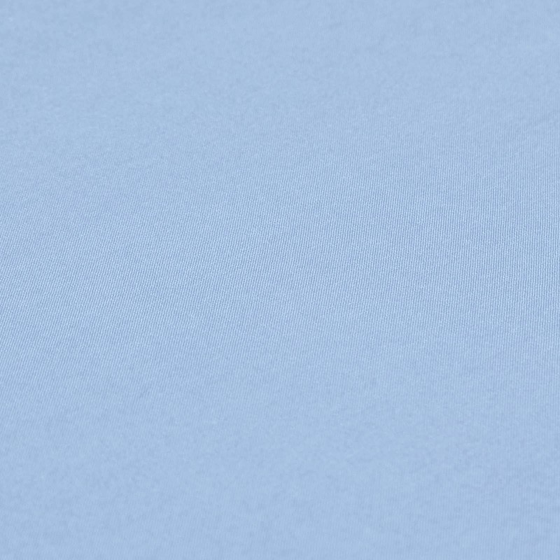 HOMESCAPES Light Blue Deep Fitted Sheet (12”) Double 200 TC