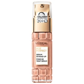 L'Oréal Paris Serum in Make up für reife Haut, Flüssige Foundation mit LSF 24, Für einen strahlenden Teint, Age Perfect, Nr. 270 Amber Beige, 1 x 30ml