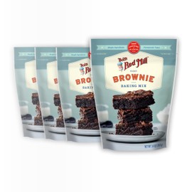 Bob's Red Mill Signature Brownie Baking Mix, 14oz (Pack of 4) - Non GMO, Kosher
