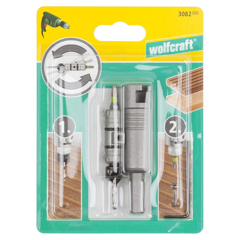 wolfcraft Flipbit Starter Set 5 Pcs. I 3082000 I Dual