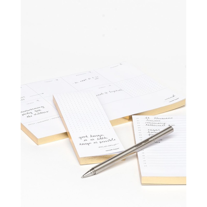 russell+hazel In Due Time Notepad Set, 3 count