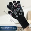 BBQ Gloves - 1472℉ Heat Resistant Grilling Cooking Oven Gloves