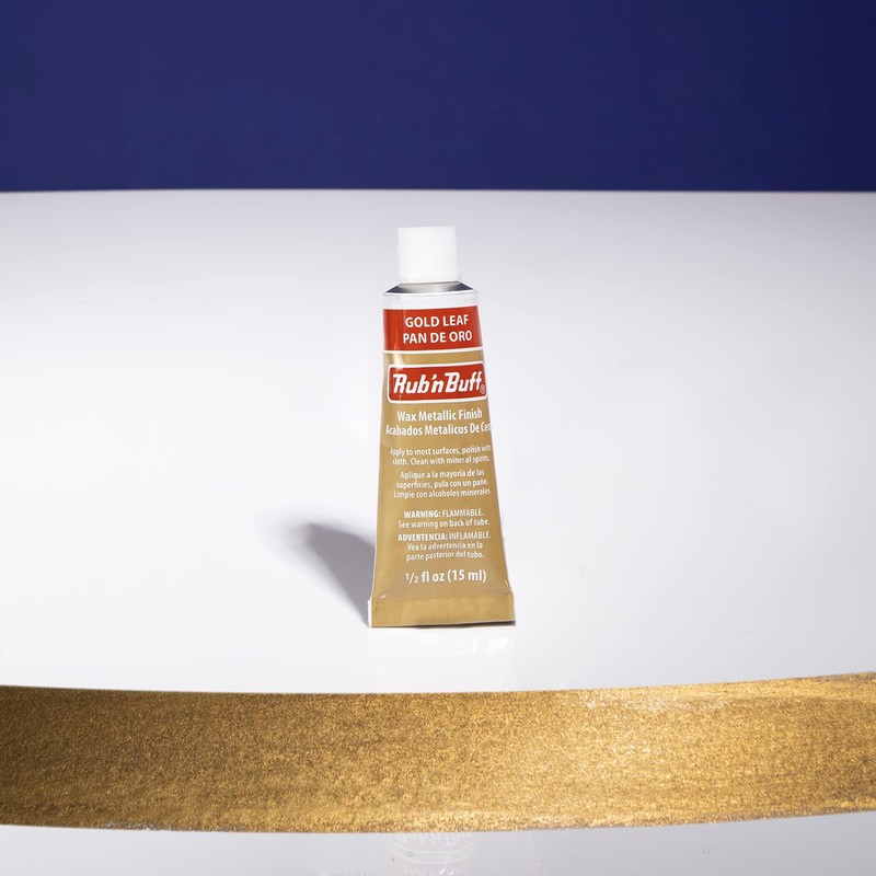 Amaco Rub'N Buff, Gold Leaf Tube