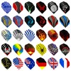 kuvanspok Standard Dart Flights Sets 30 Sets 90 pcs Durable