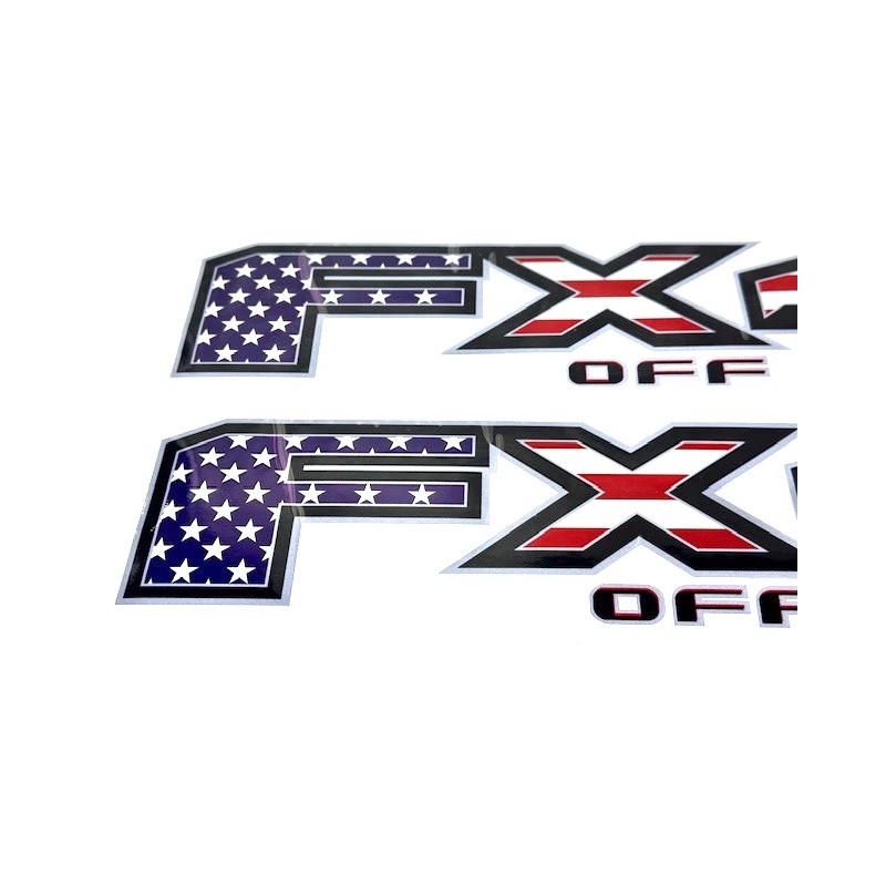 zabolight Pair Ford F250 F350 FX4 Off Road Decals For