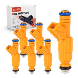 Fuel Injectors fits for-Jeep Cherokee 1989-1998 Comanche 1987-1992 Grand Cherokee 1993-1998 Wrangler 1991-1998 L6 4.0 6PCS 0280155710 0280155700