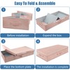 Supowin Underbed Storage Containers Bin with Lids, Large Under Bed