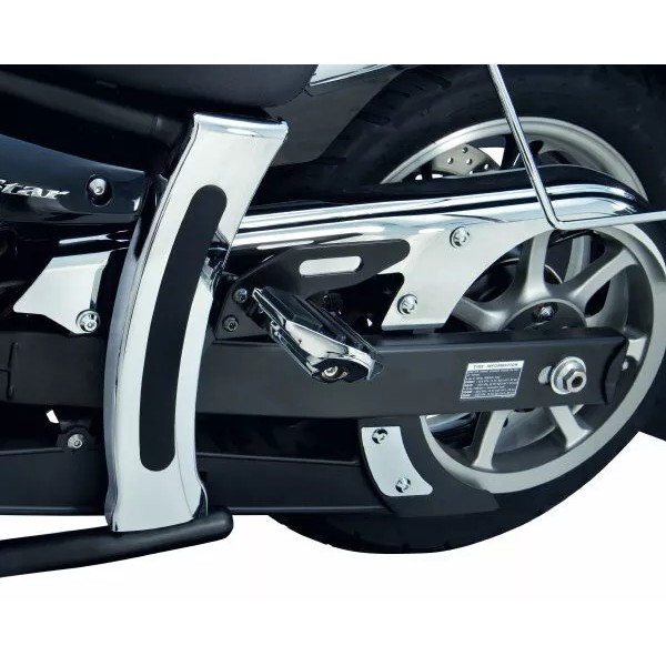 Show Chrome Frame Covers (pr) Yamaha VStar 950, 63-211