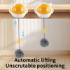 OCG Smart Automatic Cat Toy - Interactive Electronic Feather Ball