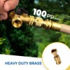 Underhill Quick Connect Solid Brass Connector 3/4-inch M/F GHT for