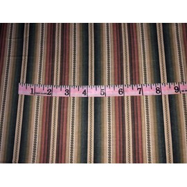 100% Linen Digital Print Fabric 44" Wide Available in 2 Styles Multi Color Stripes and Waves Yellow,sea Green [15974/15975] Multi Color Stripes