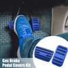 X AUTOHAUX Gas Brake Pedal Cover Fit for Honda Civic