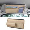 Ideamall Car Eyeglass Holder Sunglasses Holder Sun Visor Accessories Card
