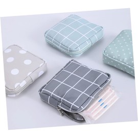 Baluue 2piezas Bolsa De Almacenamiento De Toallas Sanitarias Ligera Para Exteriores y Para Mujeres y Niñas