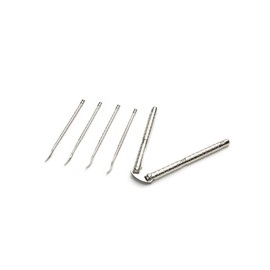 Fox Run Nantucket Seafood 5740 Shell or Nut Cracker and Picks Set, 5-Piece, Durable Zinc-Alloy Seafood Tools