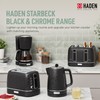 Haden Starbeck 2 Slice Wide Slot Stainless Steel Toaster with