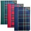 2025 Pocket Week to View Tartan Material Slim Pocket Designer