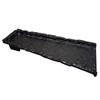 Black Slate Stone Rock Cast Aluminum Metal Downspout Gutter 24