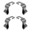 Car Headrest Hooks Luggage Rack Car Hook Black Load Capacity