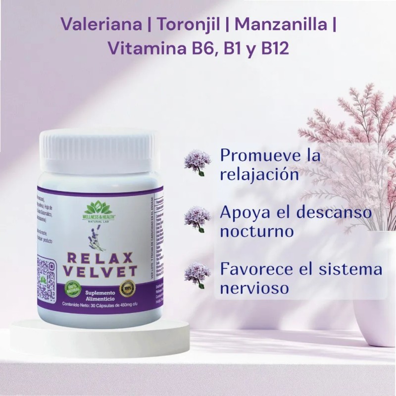 Moringa Green Velvet 90 Caps + Valeriana Relaxvel 30 Caps