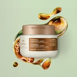 Natura Lumina Mascarilla Antisseñales Regenerador Capilar, BioProteína Triple Acción, Colágeno y BioPéptidos, 250ml