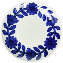 Hasamiyama 24326 Daisies Plate 7.1 inches (18 cm)