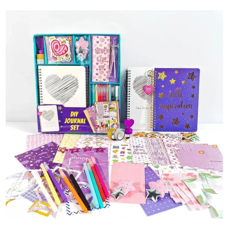 Kit De Diario Para Niñas Agendas Diy Juego De Albumes