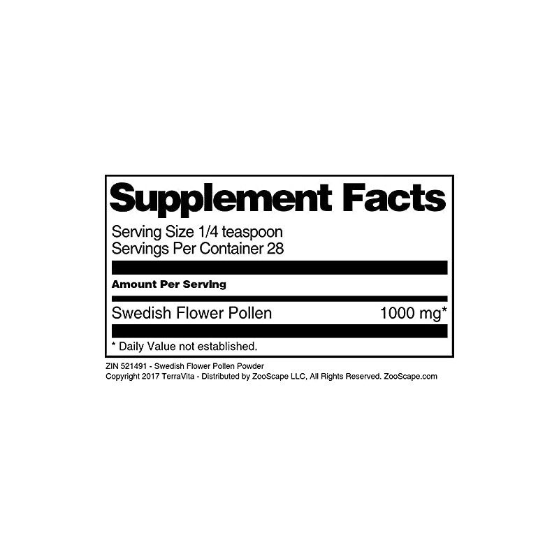 Swedish Flower Pollen Powder (1 oz, ZIN: 521491)