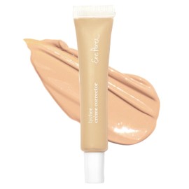 Ere Perez - Corrector natural de crema de lichi  Vegano, libre de crueldad, belleza limpia (DOS, beige miel, 0.33 onzas  0.3 fl oz)                   