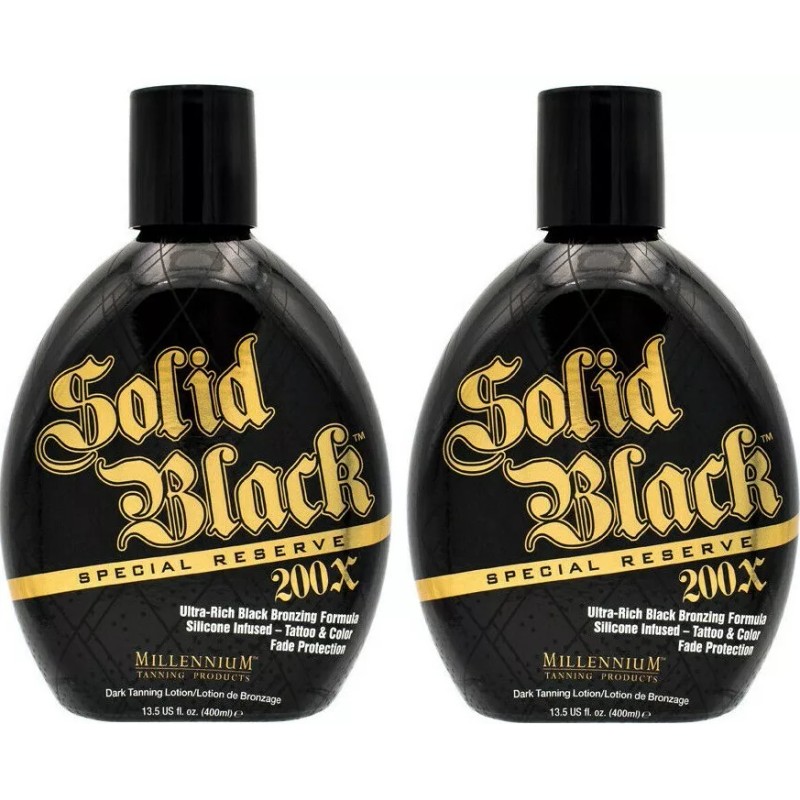 Millennium Tanning Products 2 Millennium Tanning SOLID BLACK SPECIAL RESERVE