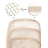 YANTAISIYU 3 Pieces 4X4 Inch Lace Net Wig Accessories Lace
