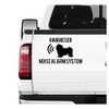 siviwonder Havaneser Noise Alarmsystem Car Sticker Dog Foil Havanese Cuba