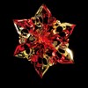 SET of 3 Christmas Foil Ceiling Decoration Hanging 40cm -