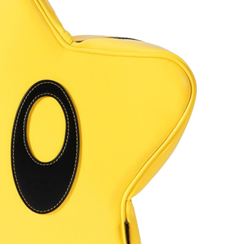 Star Backpack Bright Yellow Cute Stylish Schoolbag Waterproof Large Capacity