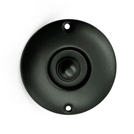 A29 Black Powder Coated Brass Doorbell Button – 3" diameter – Rustic Antique Look Push Button Doorbell with Recess Mount – Wired for Two-Wire Chime Systems, Weatherproof, Easy DIY Install