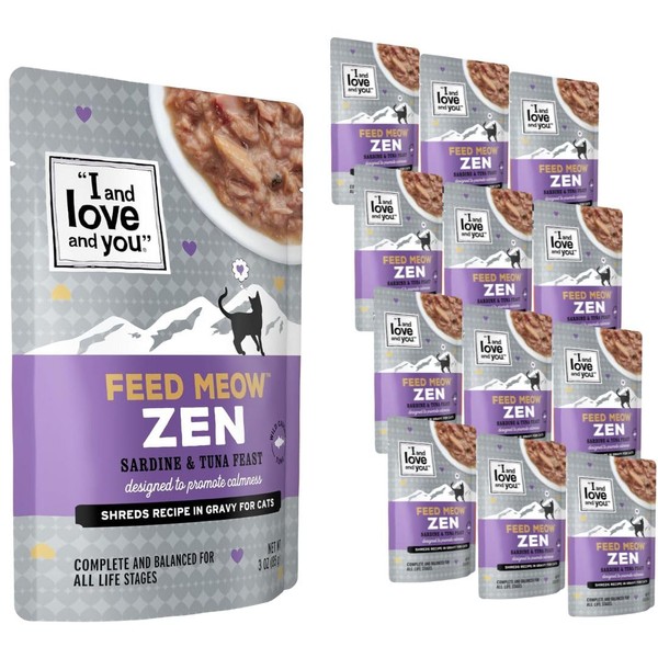 I AND LOVE AND YOU Feed Meow Zen Wet Cat